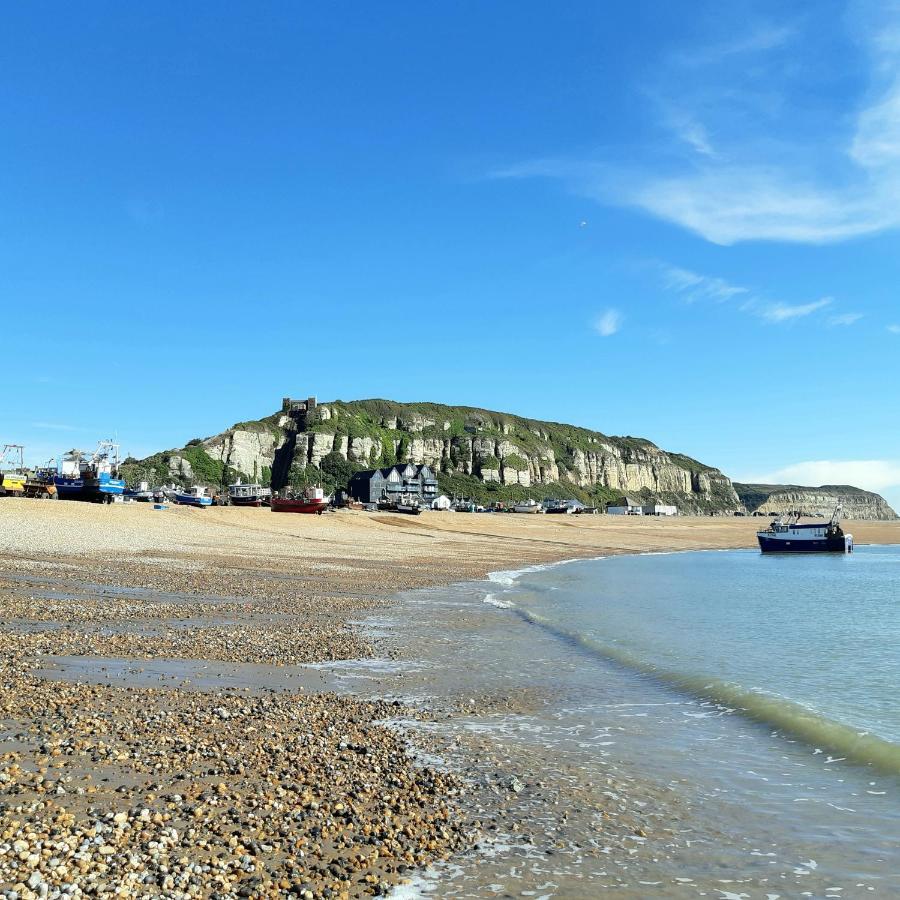 West Hill Retreat Seaview Balcony Chic Loft Studio & Free Parking Hastings Exterior foto